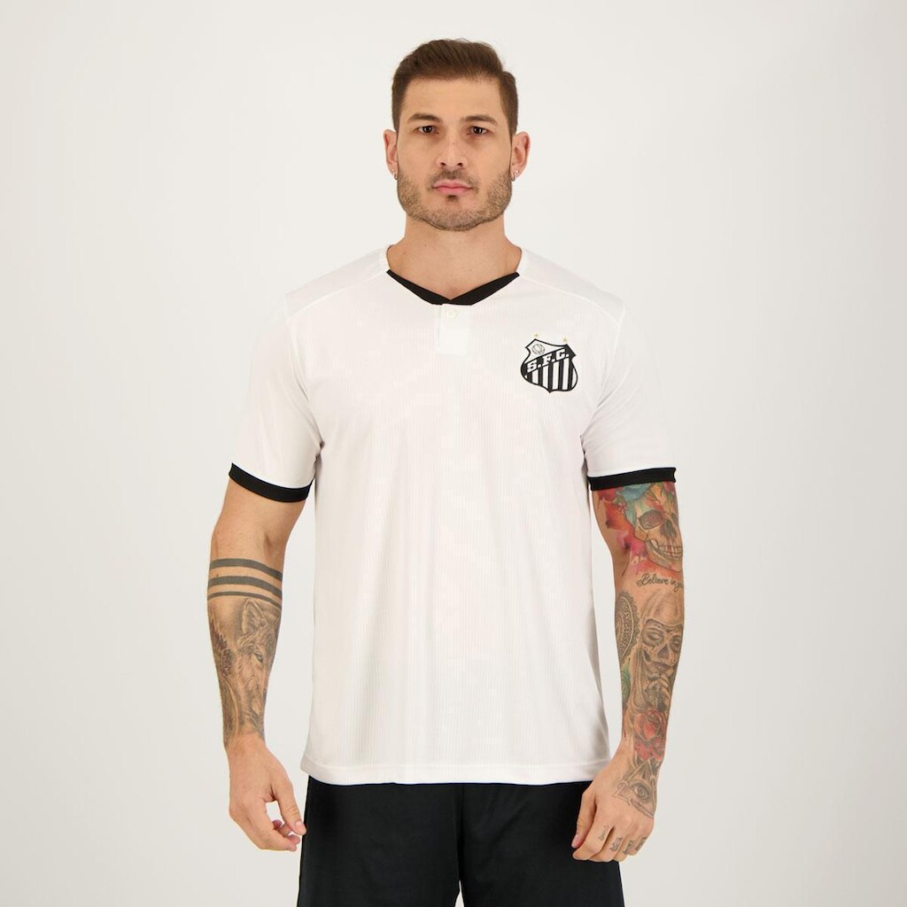 Camisa Santos Enginges Branca