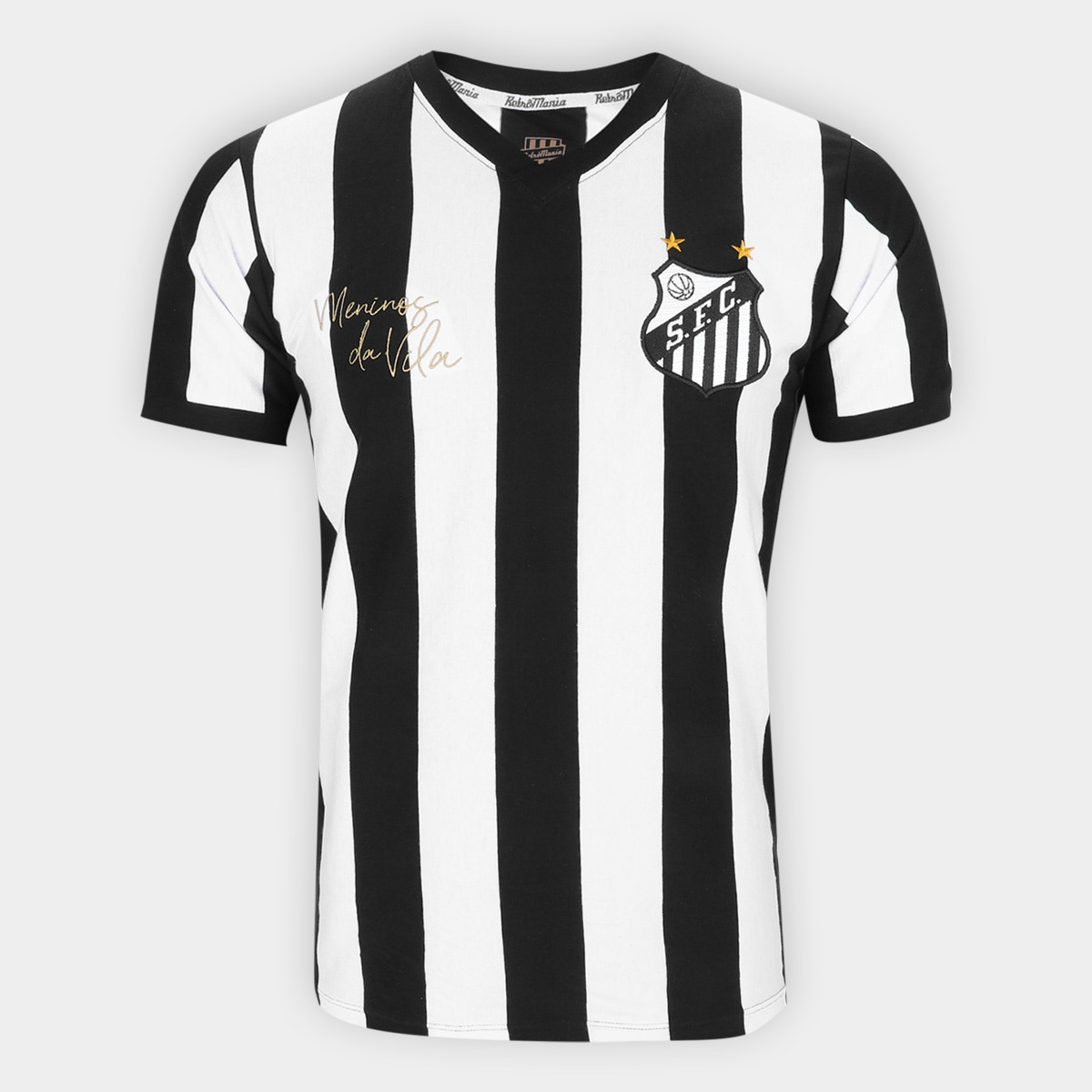 Camisa Santos II 1978 RetrôMania Masculina Menor preço em Camisa Santos II 1978 RetrôMania Masculina