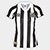 Camisa Santos II 2024 s/n° Torcedor Umbro Feminina - Preto+Branco