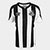 Camisa Santos II 22/23 s/n° Jogador Umbro Feminina - Preto+Branco