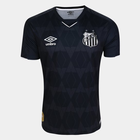 Camisa Santos III 19/20 s/n° - Torcedor Umbro Masculina - Preto+Prata é ruim? Camisa Santos III 19/20 s/n° - Torcedor Umbro Masculina - Preto+Prata é boa?