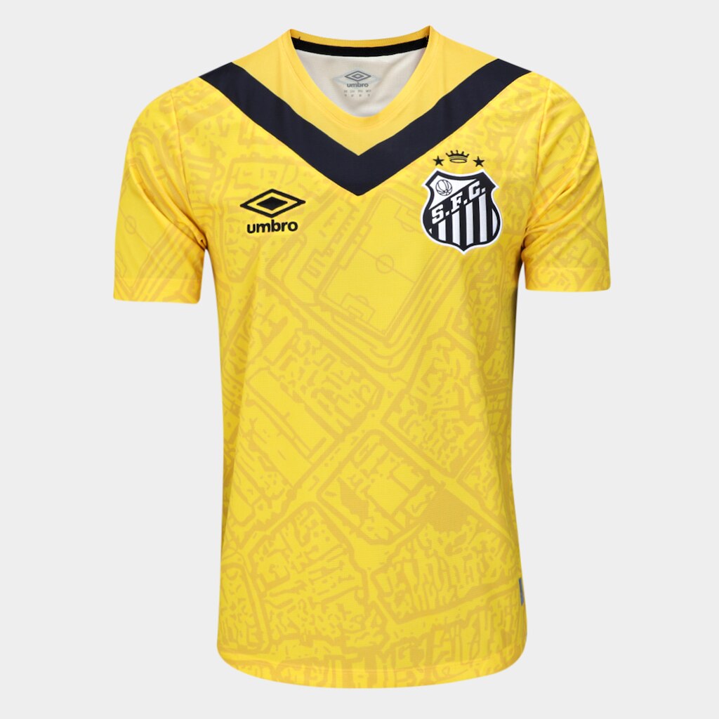Camisa Santos III 2024 s/n° Torcedor Umbro Masculina