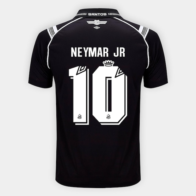 Camisa Santos III 26/27 Neymar Jr nº10 Jogador Umbro Masculina