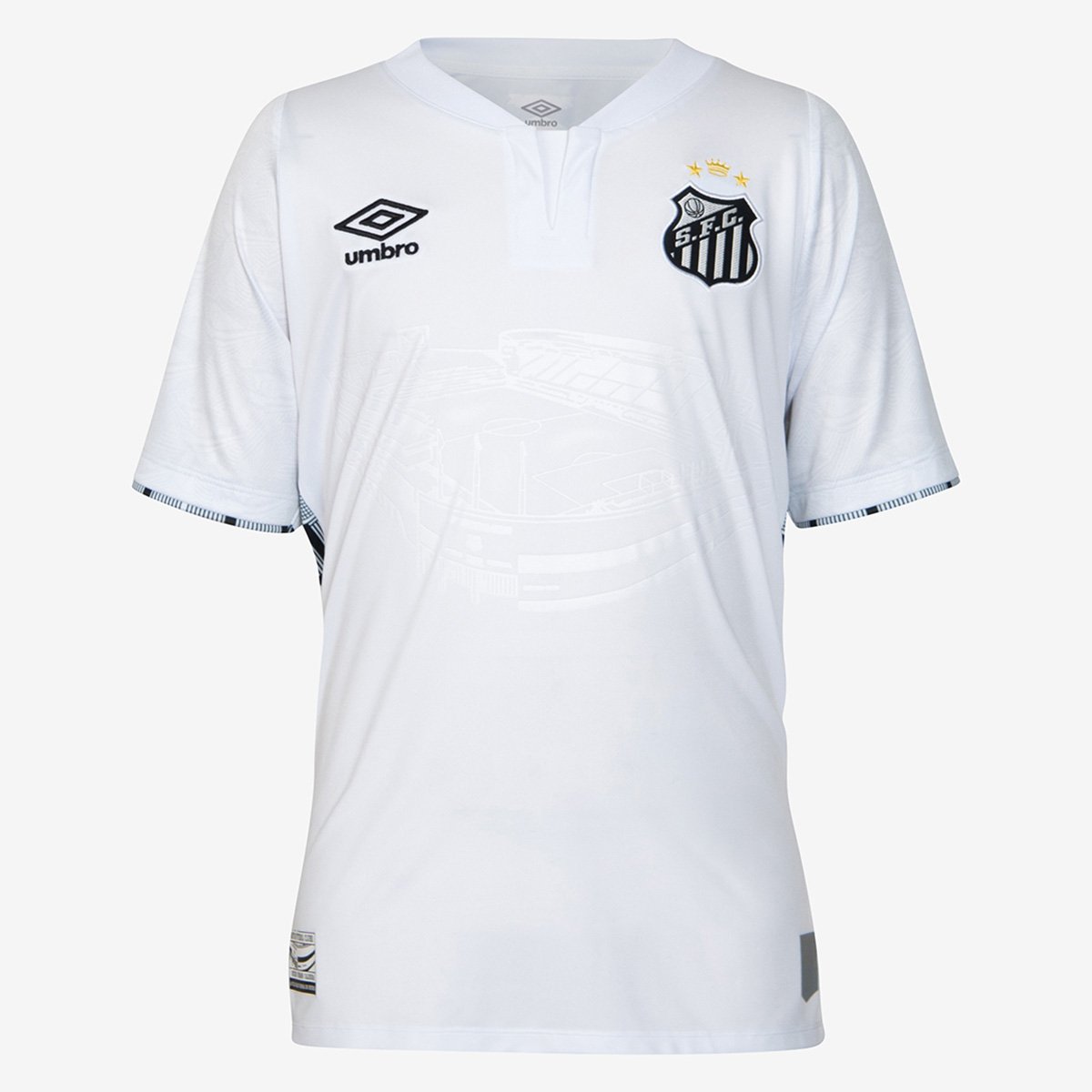 Camisa Santos Infantil I 24/25 s/n° Torcedor Umbro