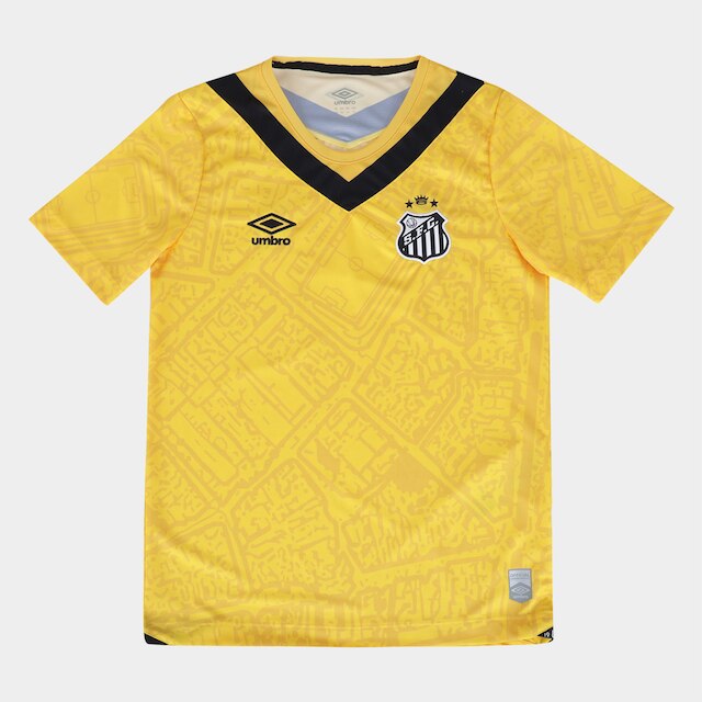 Camisa Santos Infantil III 2024 s/n° Torcedor Umbro