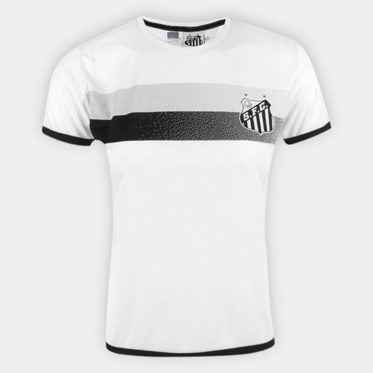 Camisa Santos Limb Feminina - Branco Menor preço em Camisa Santos Limb Feminina - Branco