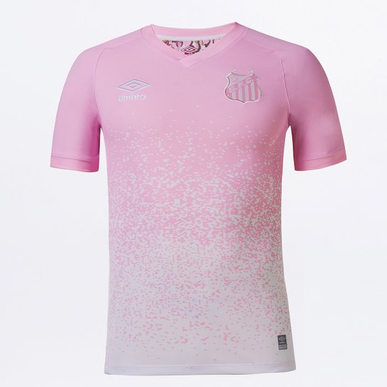 Camisa Santos Outubro Rosa 21/22 s/n° Torcedor Umbro Masculina - Rosa+Branco é ruim? Camisa Santos Outubro Rosa 21/22 s/n° Torcedor Umbro Masculina - Rosa+Branco é boa?