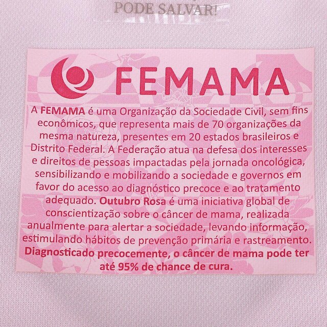 Camisa Santos Outubro Rosa 25/26 Torcedor Umbro Masculina