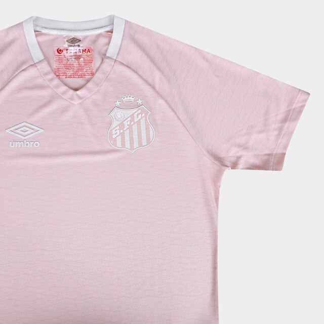 Camisa Santos Outubro Rosa 25/26 Torcedor Umbro Masculina