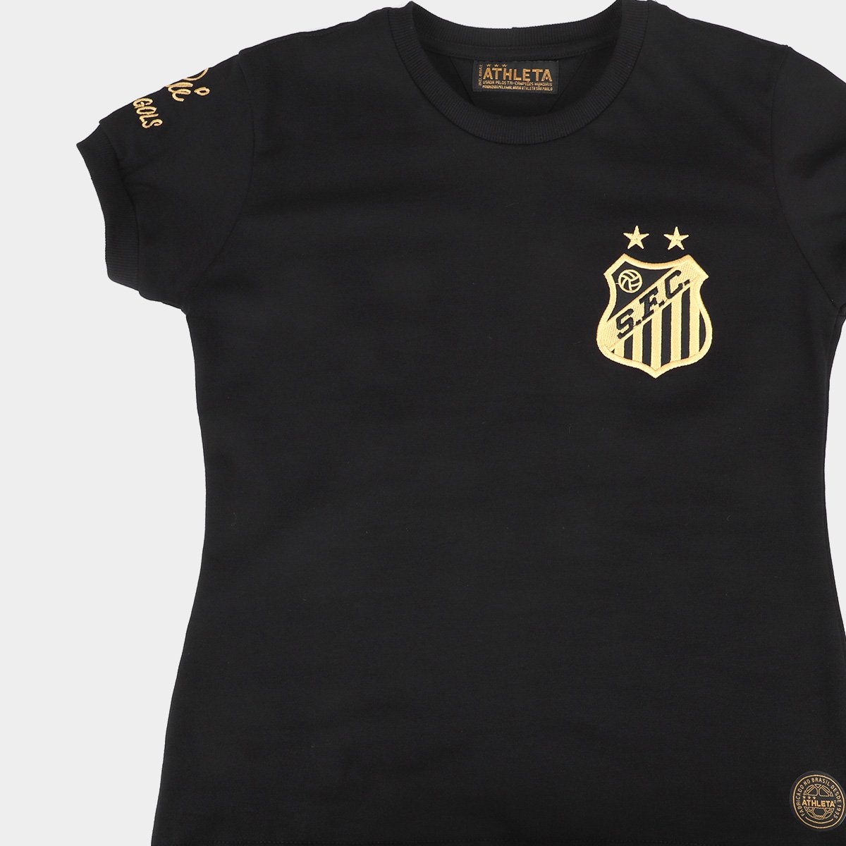 Camisa Santos Pelé Athleta Comemorativa 1000 Gols Feminina - 6