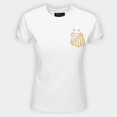 Camisa Santos Pelé Athleta Comemorativa 1000 Gols Feminina - Feminino