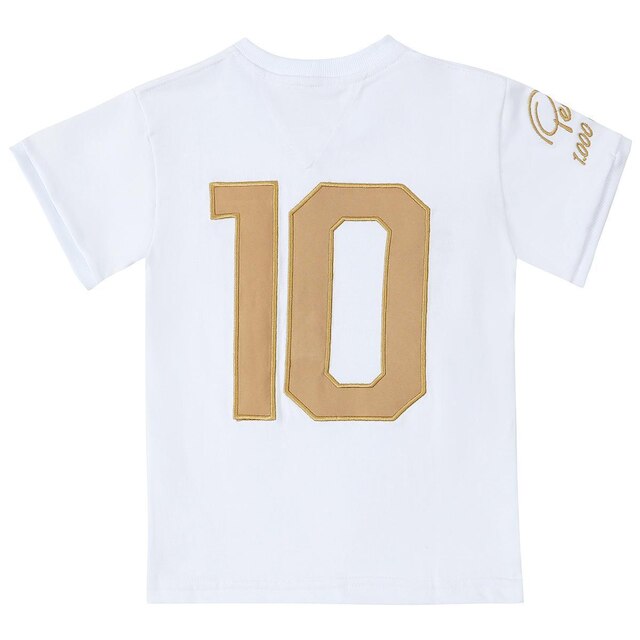 Camisa Santos Pelé Retrô Mil Gols Edição Limitada Infantil
