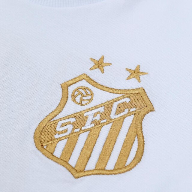 Camisa Santos Pelé Retrô Mil Gols Edição Limitada Infantil