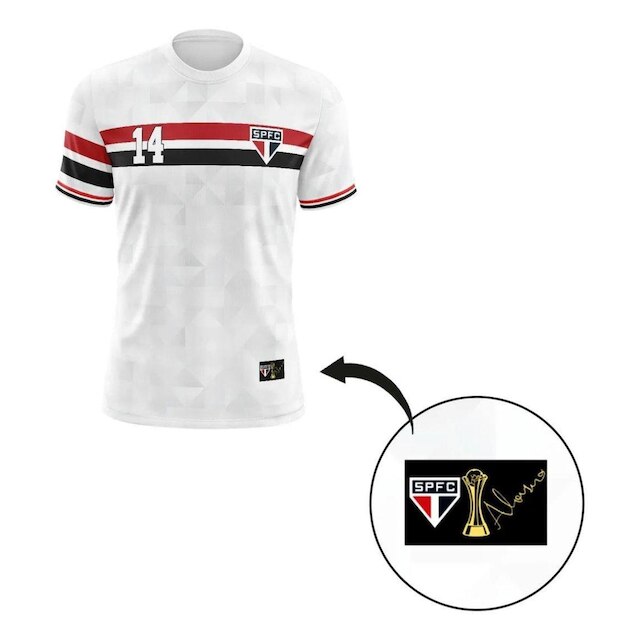 Camisa São Paulo 14 Chulapa 20 Anos do Tri Mundial 2005 Licenciada