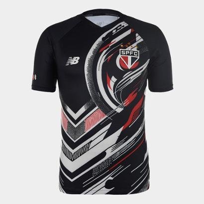 Camisa São Paulo 25/26 s/n° Pré Jogo New Balance Masculina - Masculino