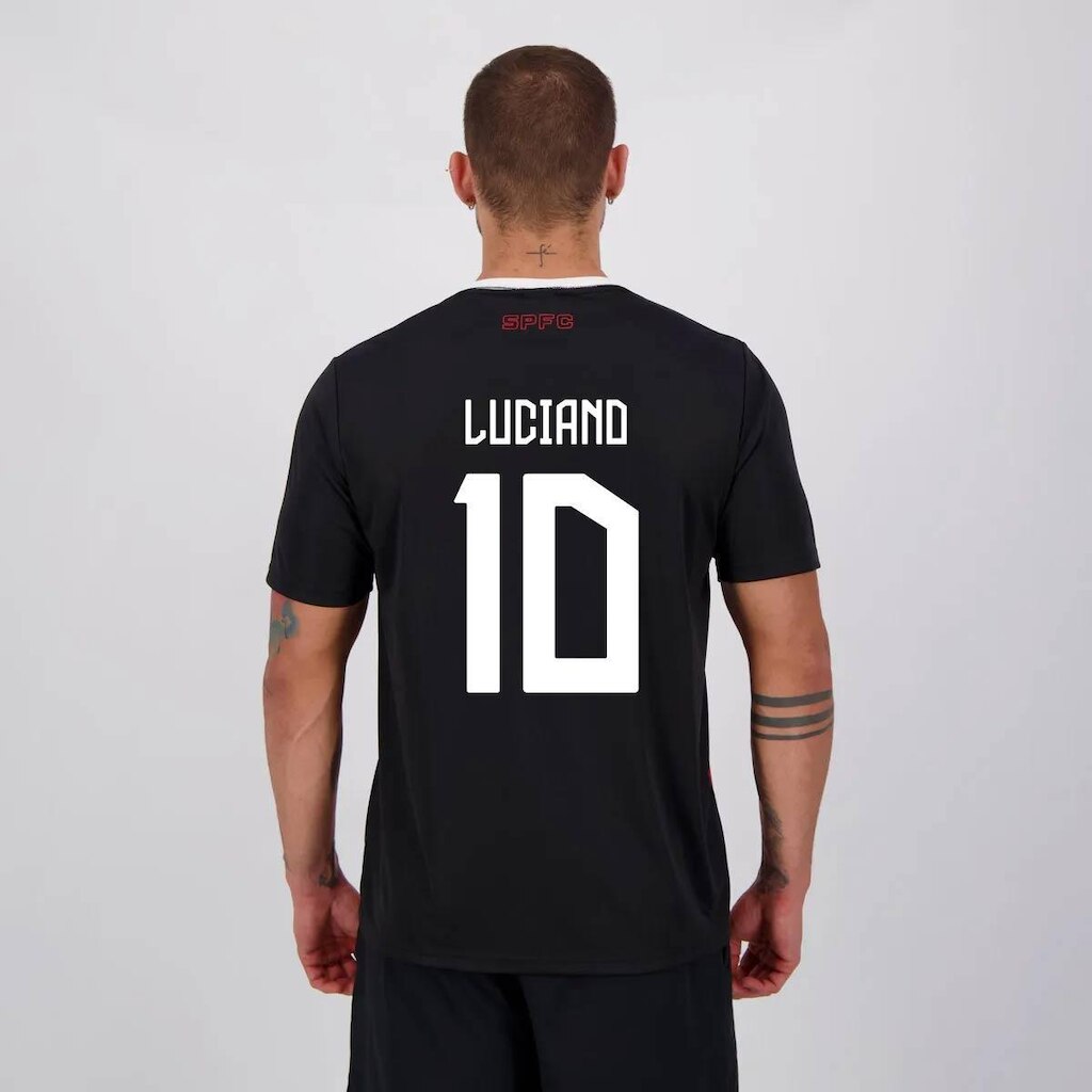 Camisa São Paulo Change 10 Luciano