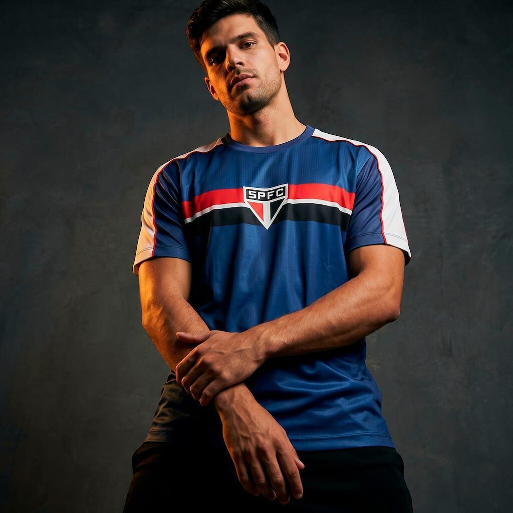 Camisa São Paulo Desejo Azul Marinho