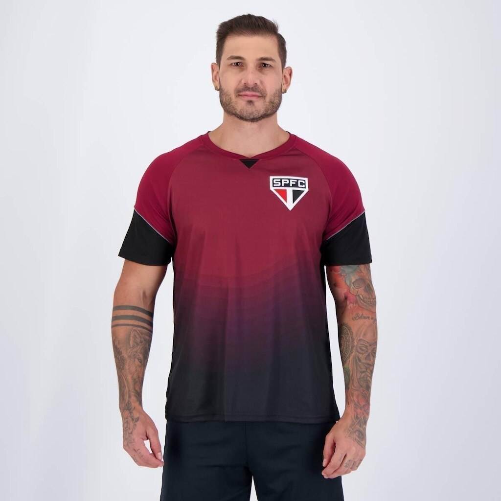 Camisa São Paulo Gallery Bordô