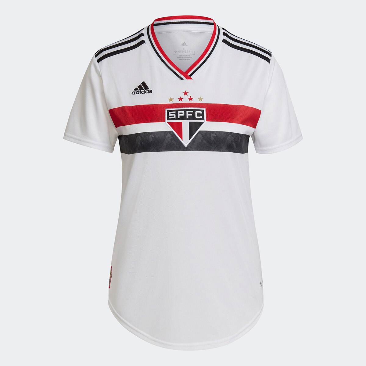Camisa São Paulo I 22/23 s/n° Torcedor Adidas Feminina Menor preço em Camisa São Paulo I 22/23 s/n° Torcedor Adidas Feminina