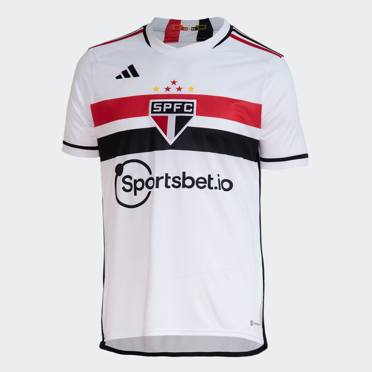 Camisa São Paulo I 23/24 s/n° Torcedor Adidas Masculina