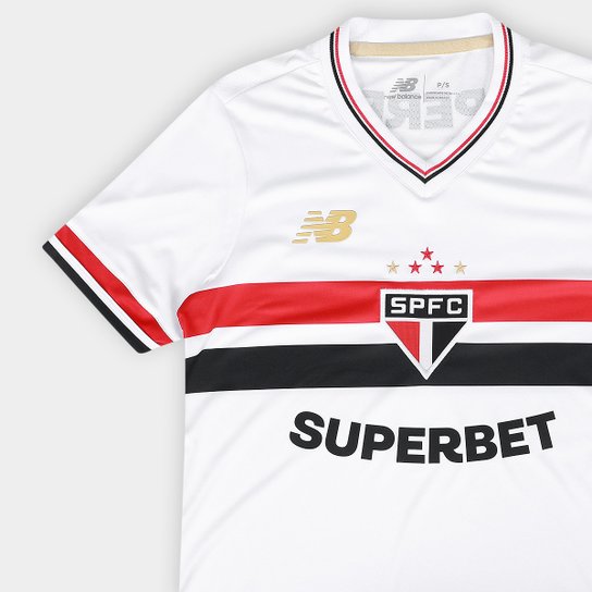 Camisa São Paulo I 25/26 Torcedor New Balance Feminina