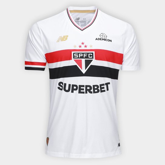 Camisa São Paulo I 25/26 Torcedor New Balance Masculina