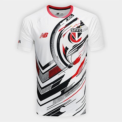 Camisa São Paulo II 25/26 s/n Pré Jogo New Balance Masculina - Masculino