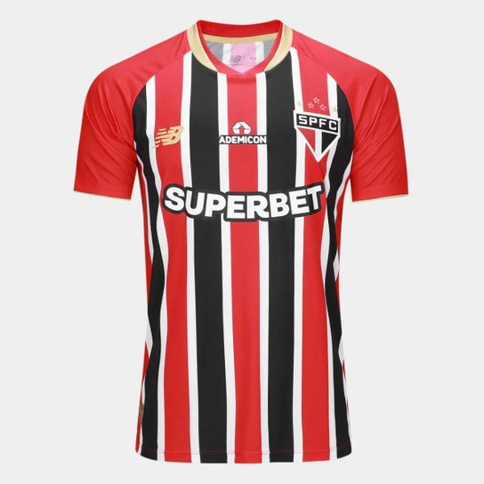 Camisa São Paulo II 25/26 s/n Torcedor New Balance Masculina