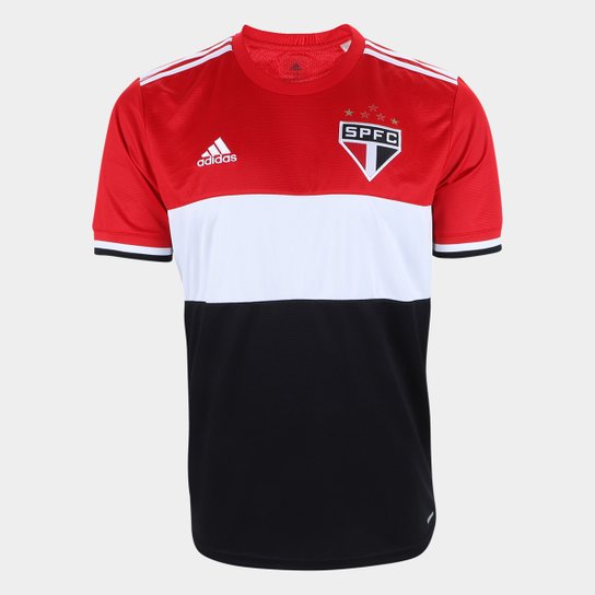 Camisa São Paulo III 21/22 s/n° Torcedor Adidas Masculina - Vermelho+Preto é ruim? Camisa São Paulo III 21/22 s/n° Torcedor Adidas Masculina - Vermelho+Preto é boa?