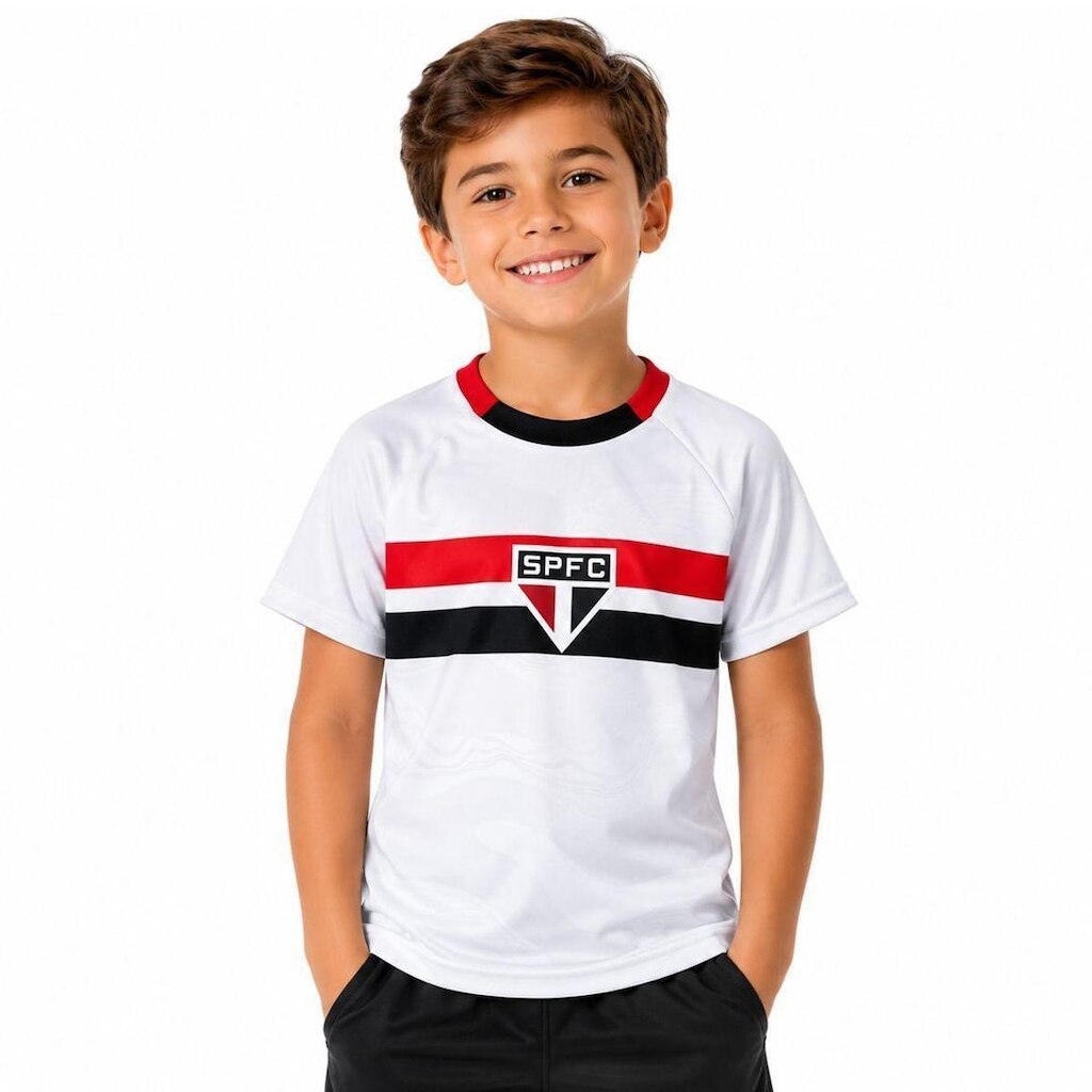 Camisa São Paulo Infantil REFRAO Braziline