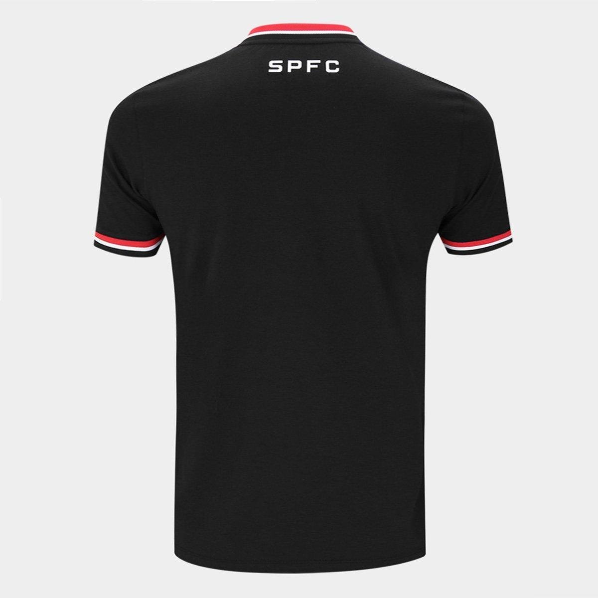 Camisa São Paulo New Balance Retrô Masculina Preto Netshoes