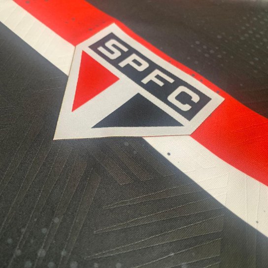 Camisa São Paulo Oficial 2005 Preta Camiseta SPFC Masculina Tamanho:P;Cor:;Gênero:Homem