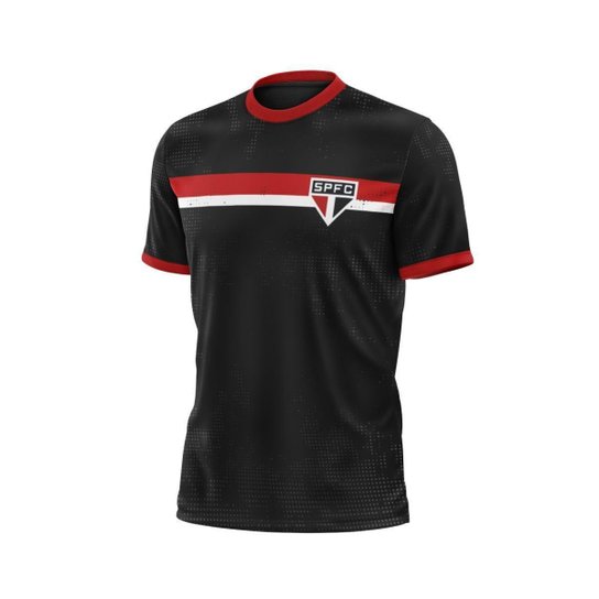 Camisa São Paulo Oficial 2005 Preta Camiseta SPFC Masculina Tamanho:P;Cor:;Gênero:Homem