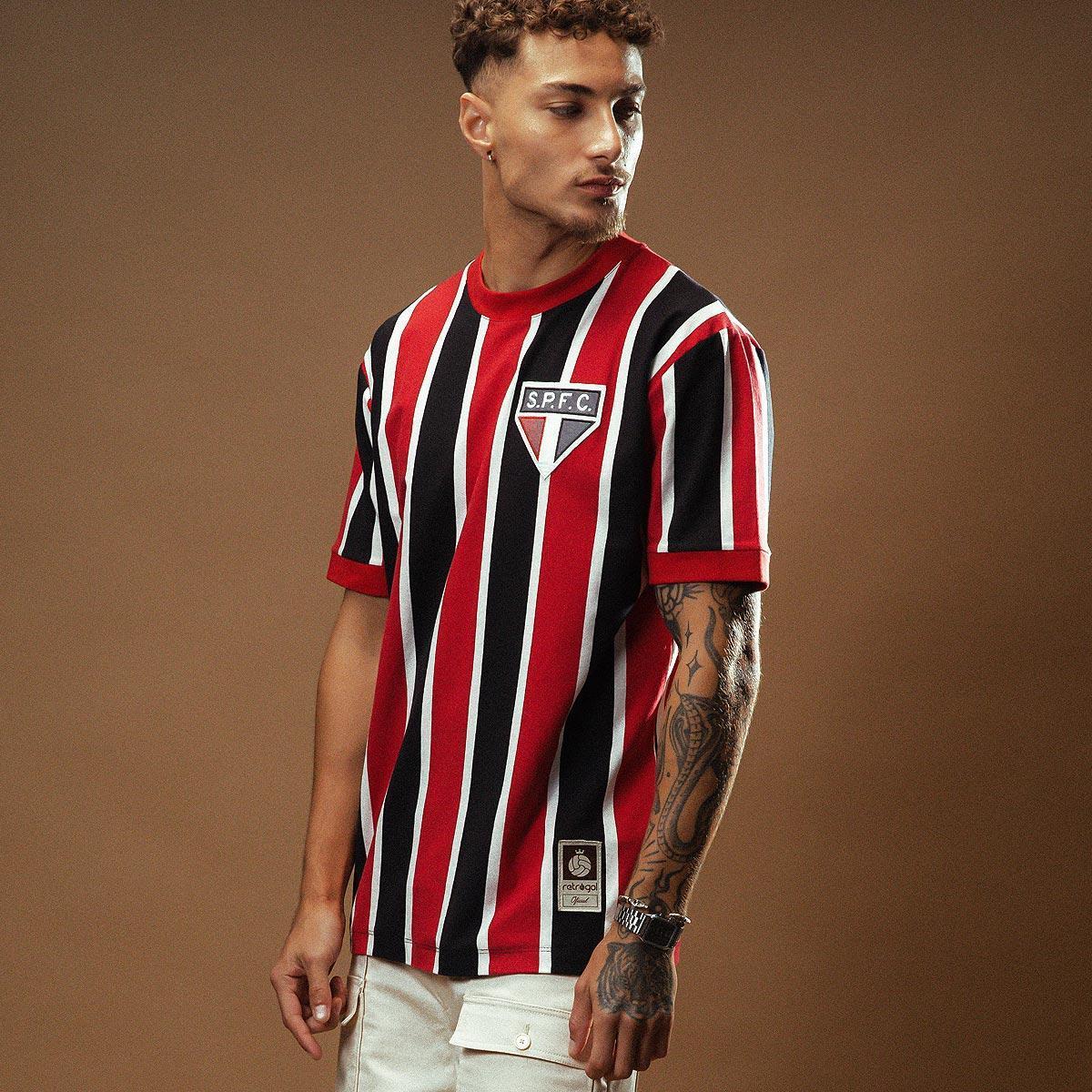 Camisa São Paulo Retrô 1976 Masculina