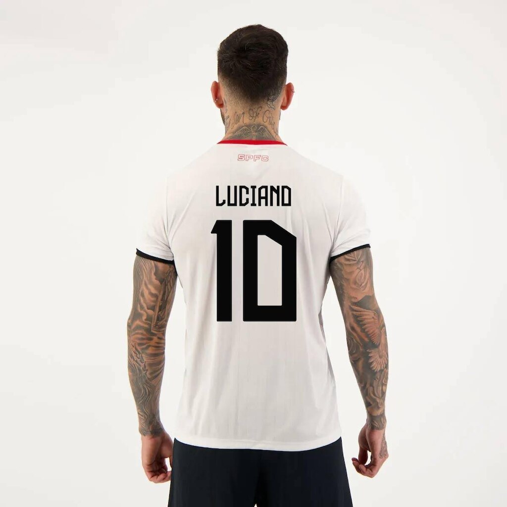 Camisa São Paulo Stencil 10 Luciano