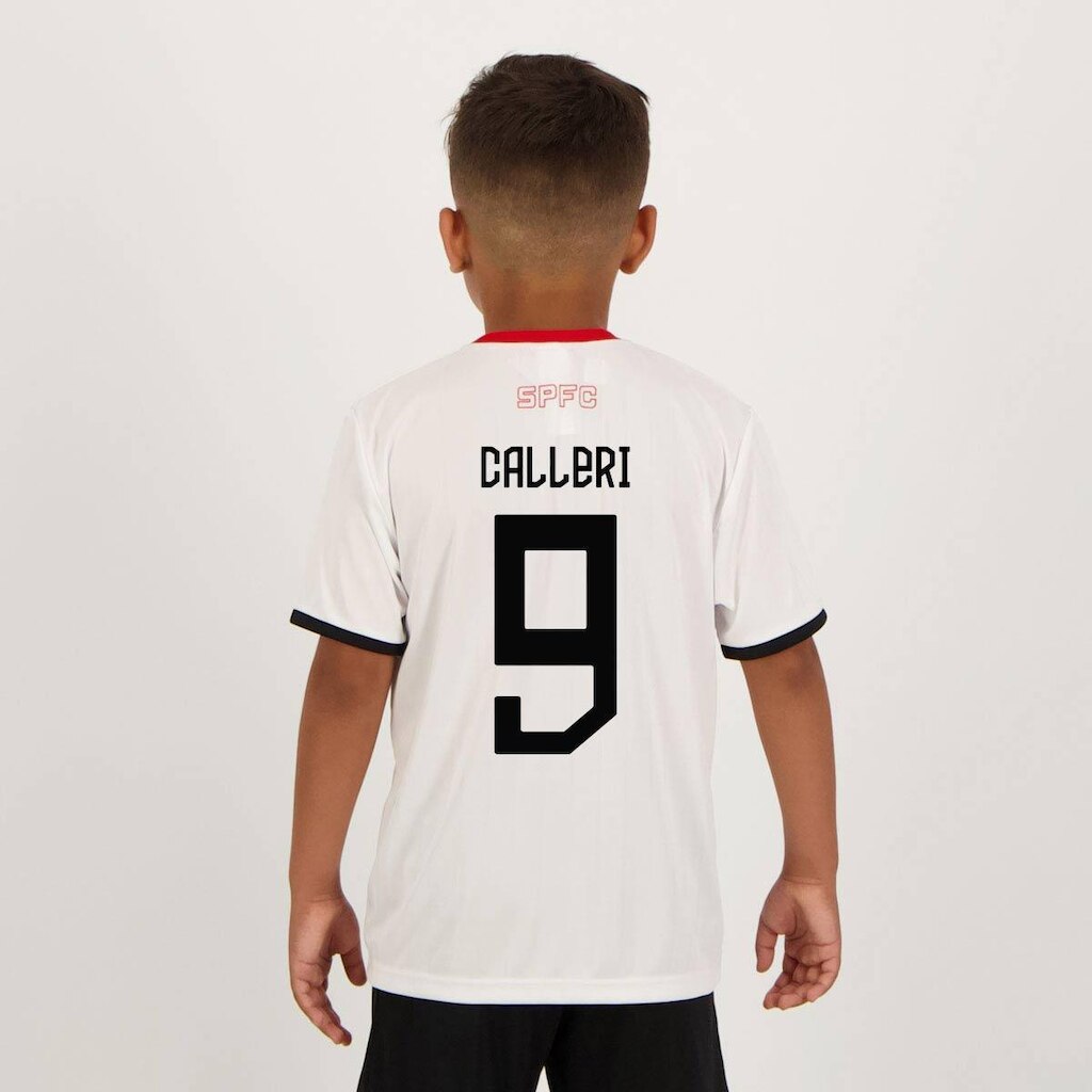 Camisa São Paulo Stencil Juvenil 9 Calleri