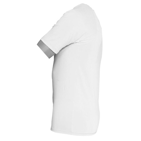 Camisa Segunda Pele Manga Curta em Poliamida C/ Elastano UV - Branco