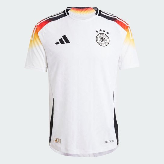 Camisa Seleção Alemanha 1 Authentic 2024 Adidas Masculina - Branco Menor preço em Camisa Seleção Alemanha 1 Authentic 2024 Adidas Masculina - Branco