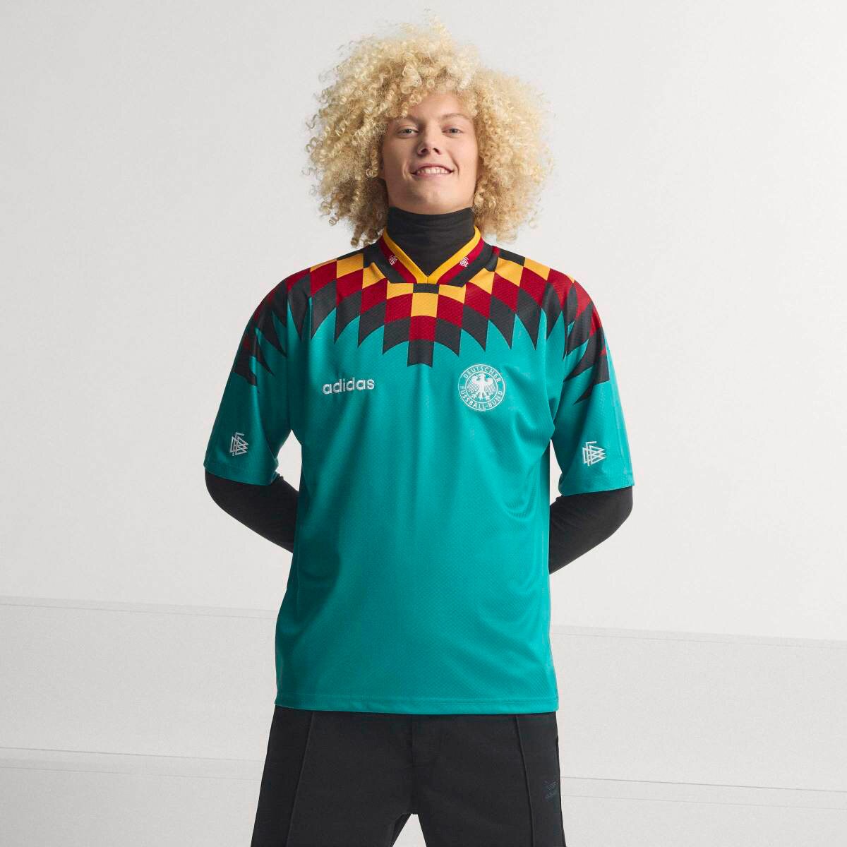 Camisa Seleção Alemanha Away 1994 s/nº Adidas Masculina - 2