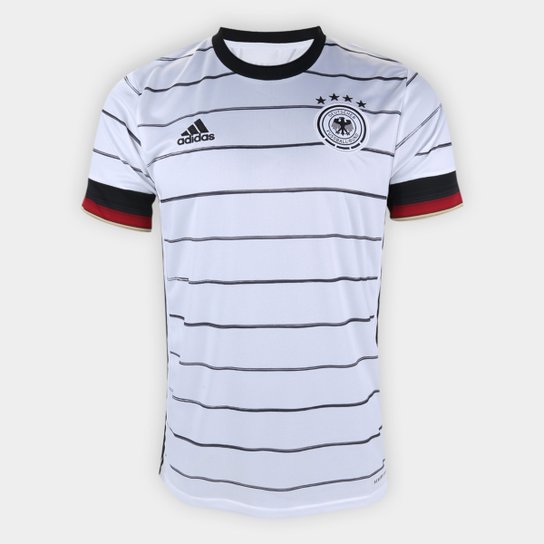 Camisa Seleção Alemanha Home 19/20 Torcedor s/nº Adidas Masculina - Branco Menor preço em Camisa Seleção Alemanha Home 19/20 Torcedor s/nº Adidas Masculina - Branco