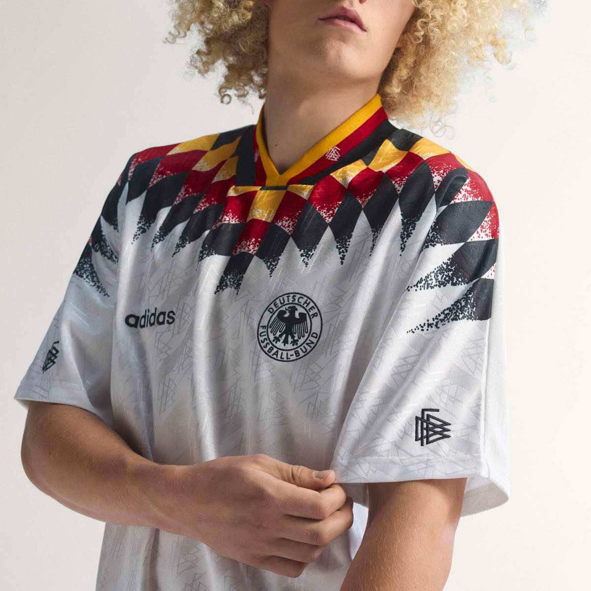 Camisa Seleção Alemanha Home 1994 s/nº Adidas Masculina - 4