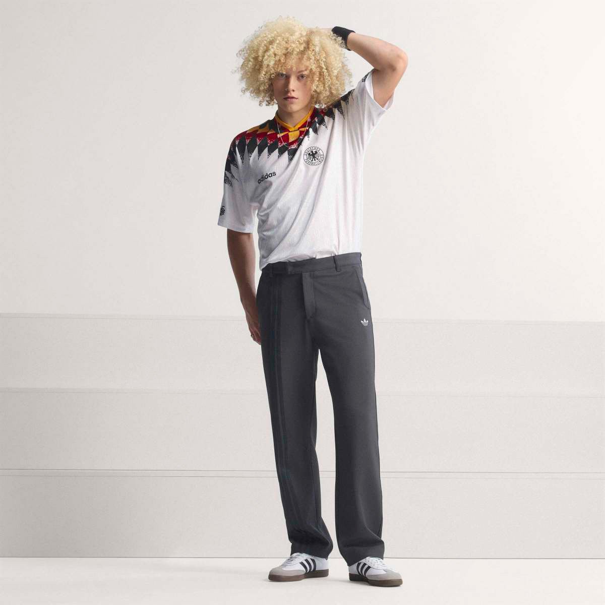 Camisa Seleção Alemanha Home 1994 s/nº Adidas Masculina - 6