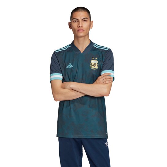 Camisa Seleção Argentina Away 20/21 s/n° Torcedor Adidas Masculina - Marinho Menor preço em Camisa Seleção Argentina Away 20/21 s/n° Torcedor Adidas Masculina - Marinho