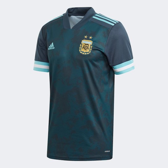 Camisa Seleção Argentina Infantil Away 20/21 s/n° Torcedor Adidas - Marinho Menor preço em Camisa Seleção Argentina Infantil Away 20/21 s/n° Torcedor Adidas - Marinho