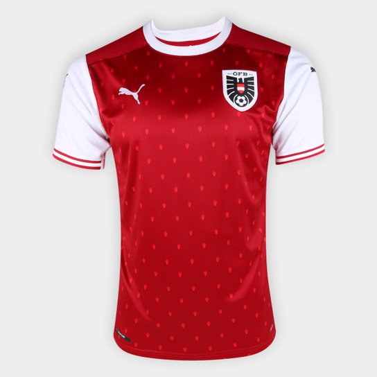 Camisa Seleção Áustria Home 20/21 s/n° Torcedor Puma Masculina - Vermelho+Branco é ruim? Camisa Seleção Áustria Home 20/21 s/n° Torcedor Puma Masculina - Vermelho+Branco é boa?