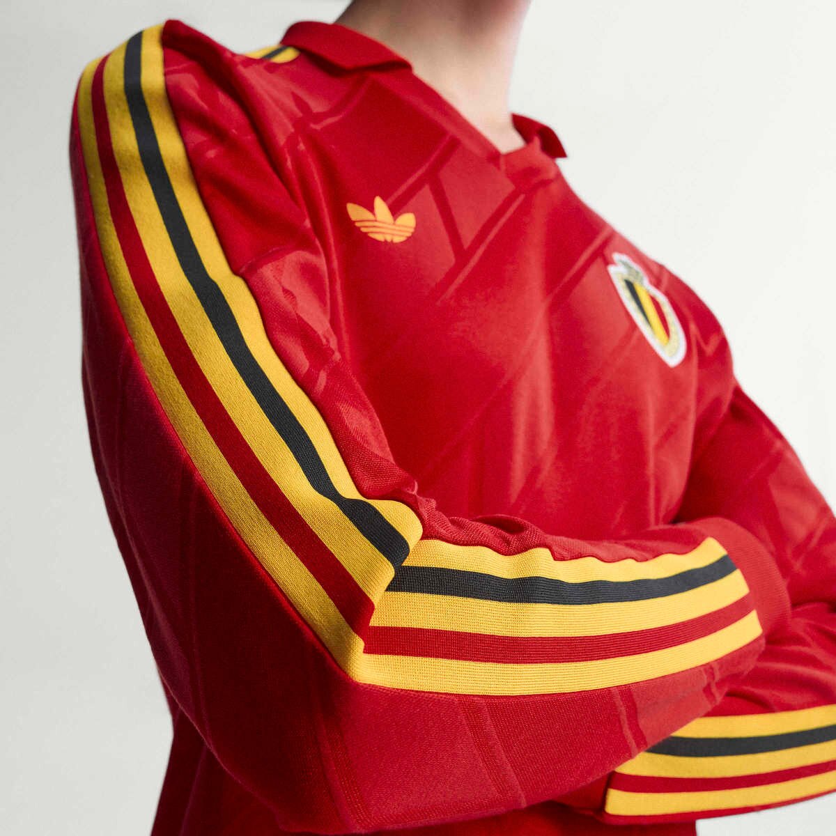 Camisa Seleção Belgica Home 1986 s/nº Adidas Originals Masculina - 6