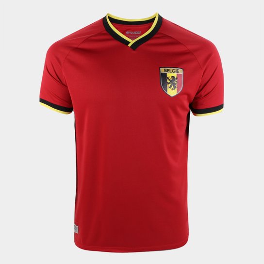 Camisa Seleção Bélgica Masculina - Vermelho é ruim? Camisa Seleção Bélgica Masculina - Vermelho é boa?