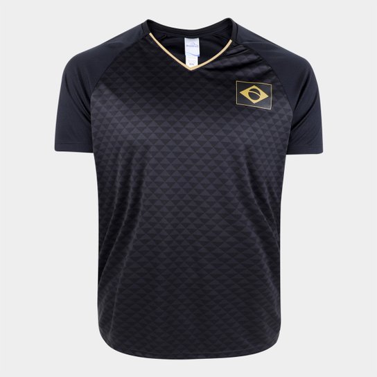 Camisa Seleção Brasil Braziline Potiguara Masculina - Preto é ruim? Camisa Seleção Brasil Braziline Potiguara Masculina - Preto é boa?