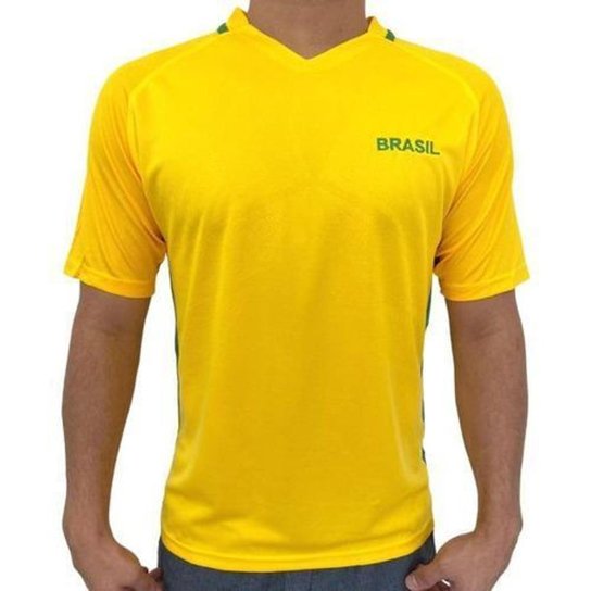 Camisa Seleção Brasileira Masculina 2022 Torcedor - Amarelo é ruim? Camisa Seleção Brasileira Masculina 2022 Torcedor - Amarelo é boa?