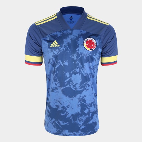 Camisa Seleção Colômbia Away 20/21 s/n° Adidas Masculina - Marinho Menor preço em Camisa Seleção Colômbia Away 20/21 s/n° Adidas Masculina - Marinho